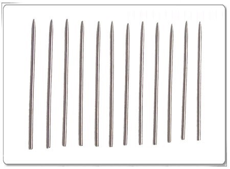 732R Teasing Needle- straight, replacement | Herbarium Supply LLC